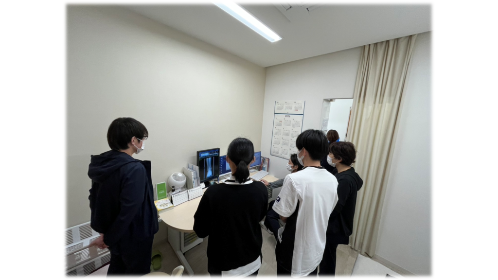 リハビリの実習生が来ました